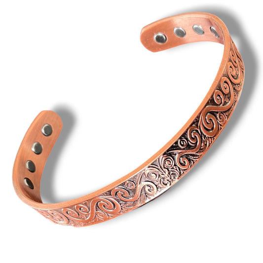 A17 100% Pure Copper Magnetic Band 'Tiki’