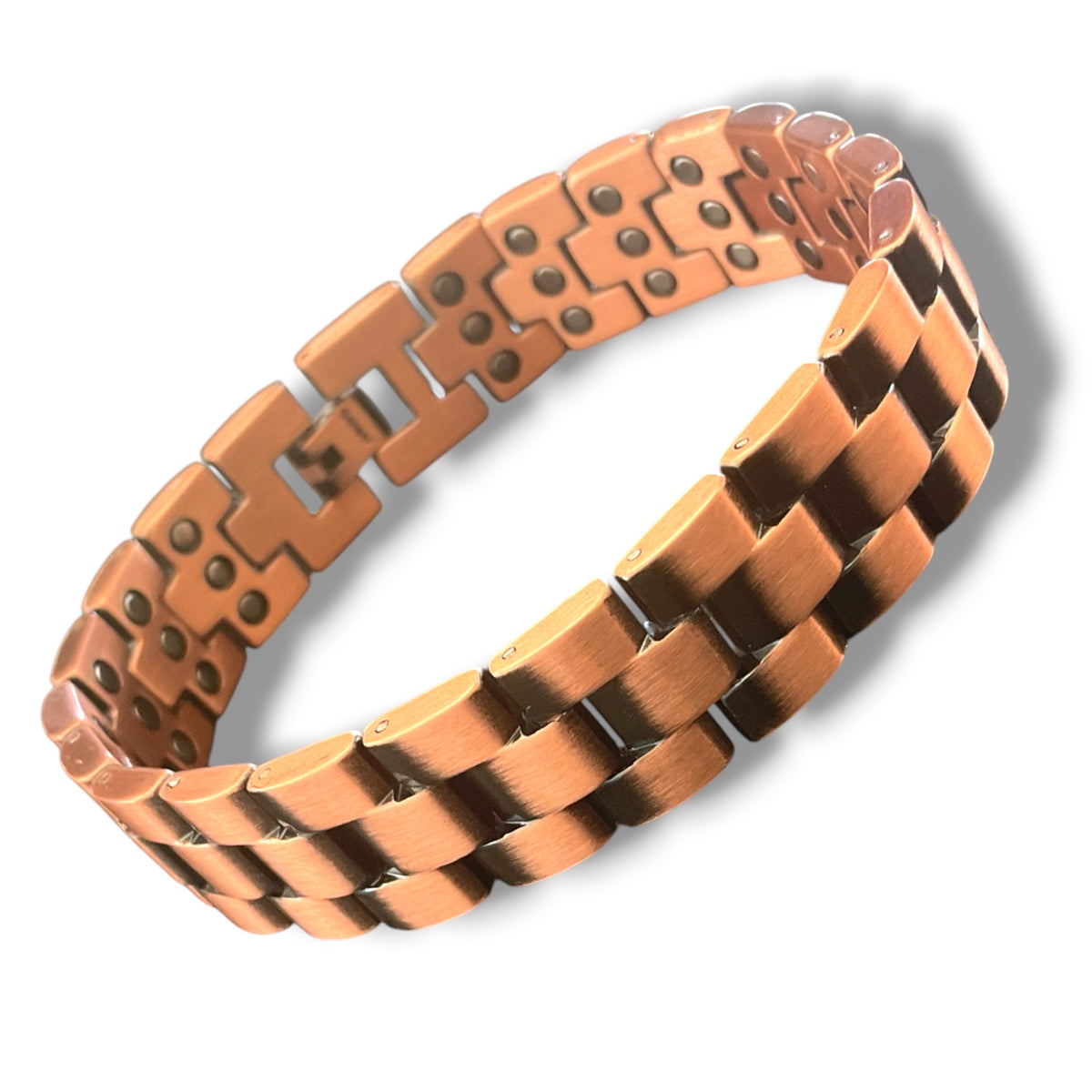 CM36 100% 63 MAGS Pure Copper Linked Magnetic Bracelet
