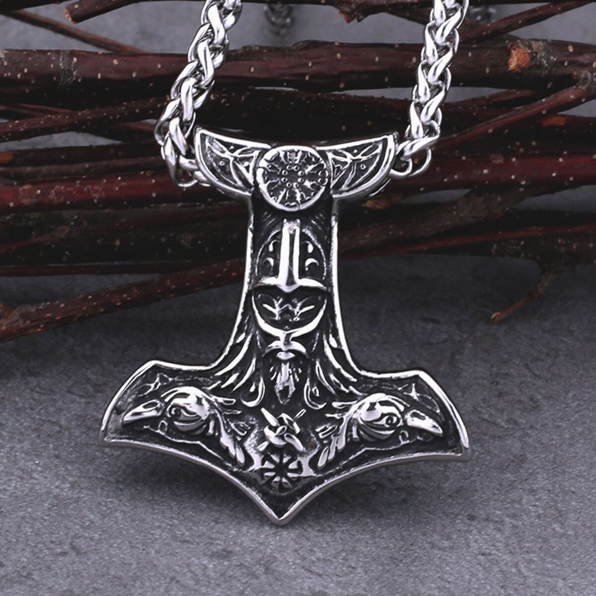 VP12 Viking thor's hammer pendant