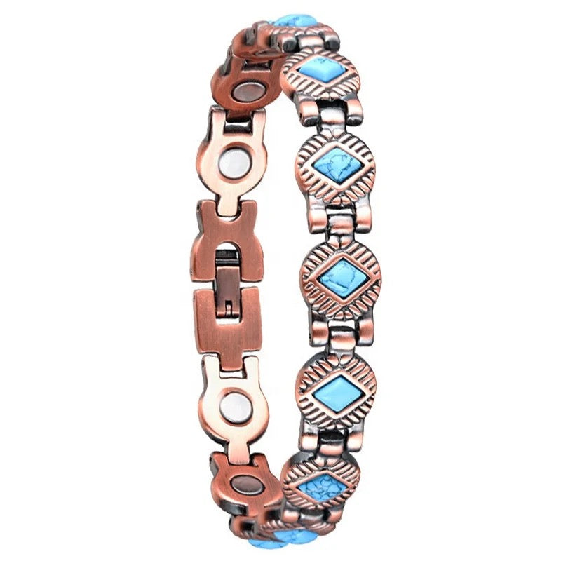 claddagh copper bracelet bracket bangle magnetic bracelet for pain arthritis  cdh (4) - Holistic Magnets