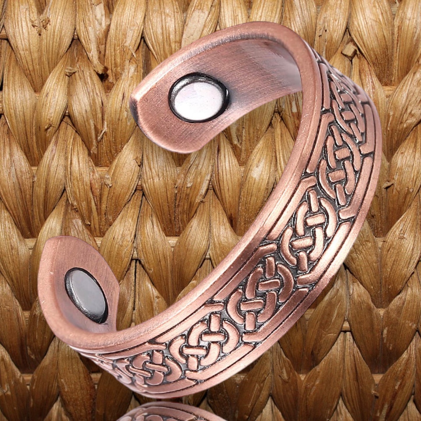 copper Copper magnetic celtic ring magnetic ring