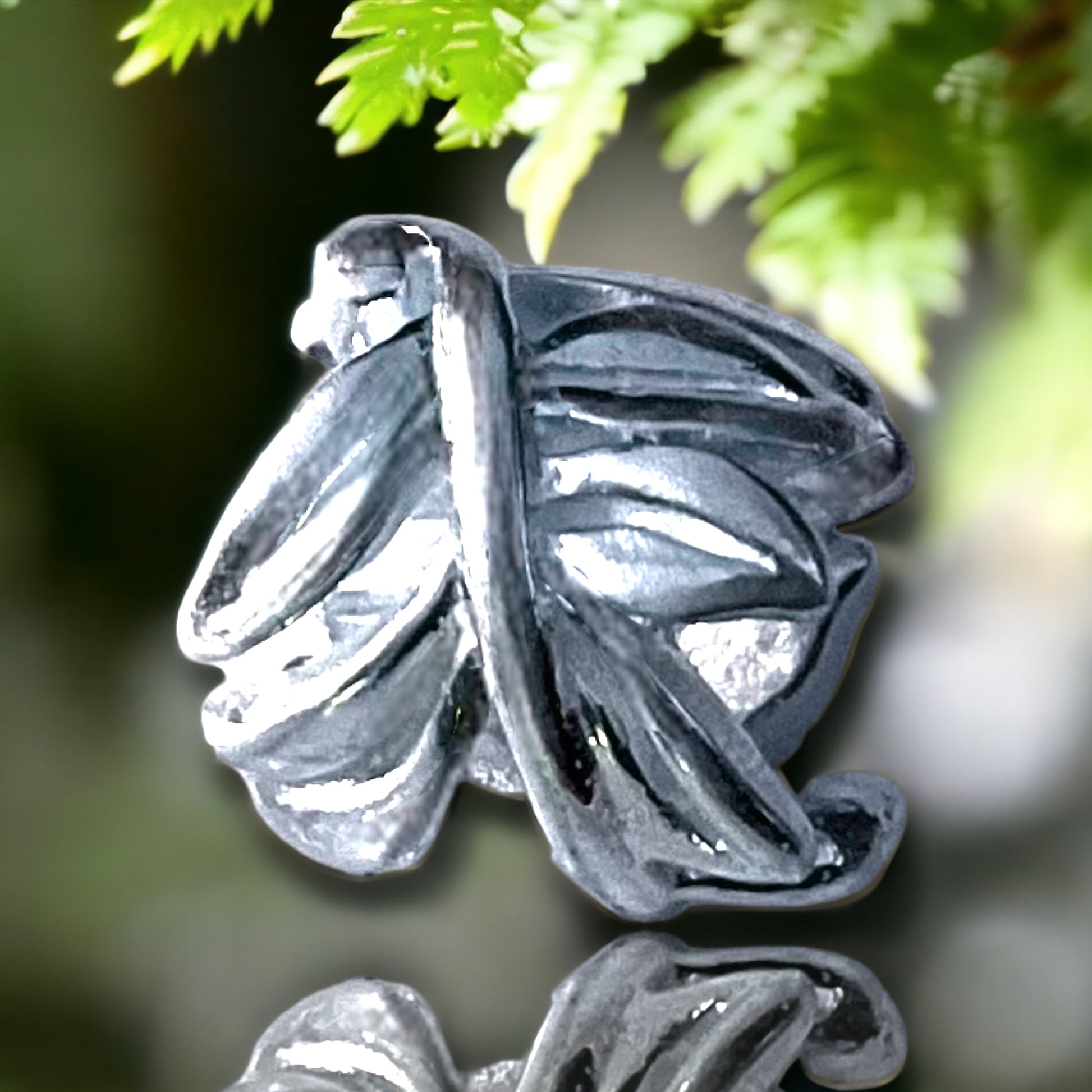 sterling silver charm nz fern