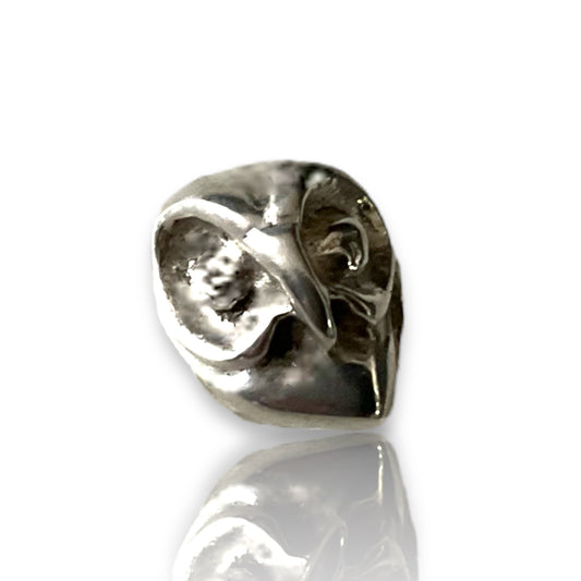 sterling silver bead owl