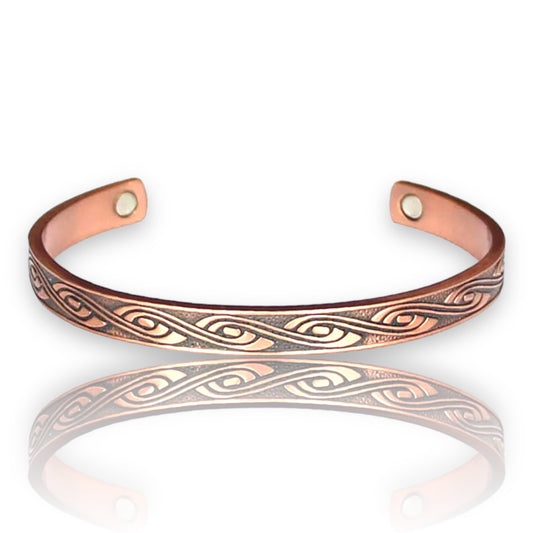 copper magnetic 6 magnet bracelet