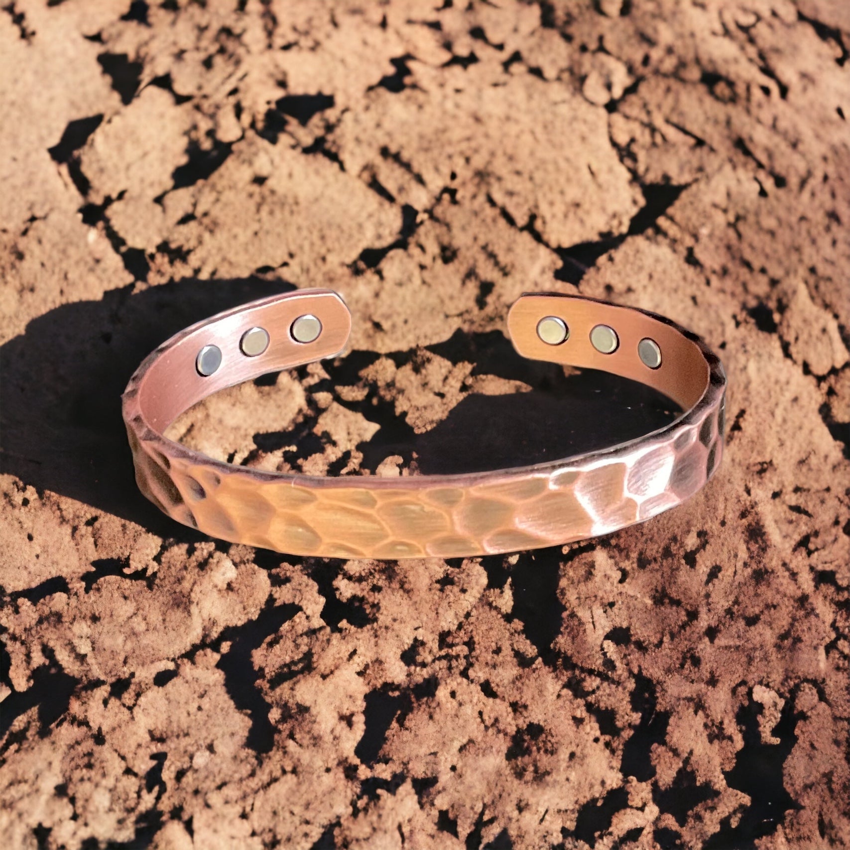 copper magnetic 6 magnet bracelet