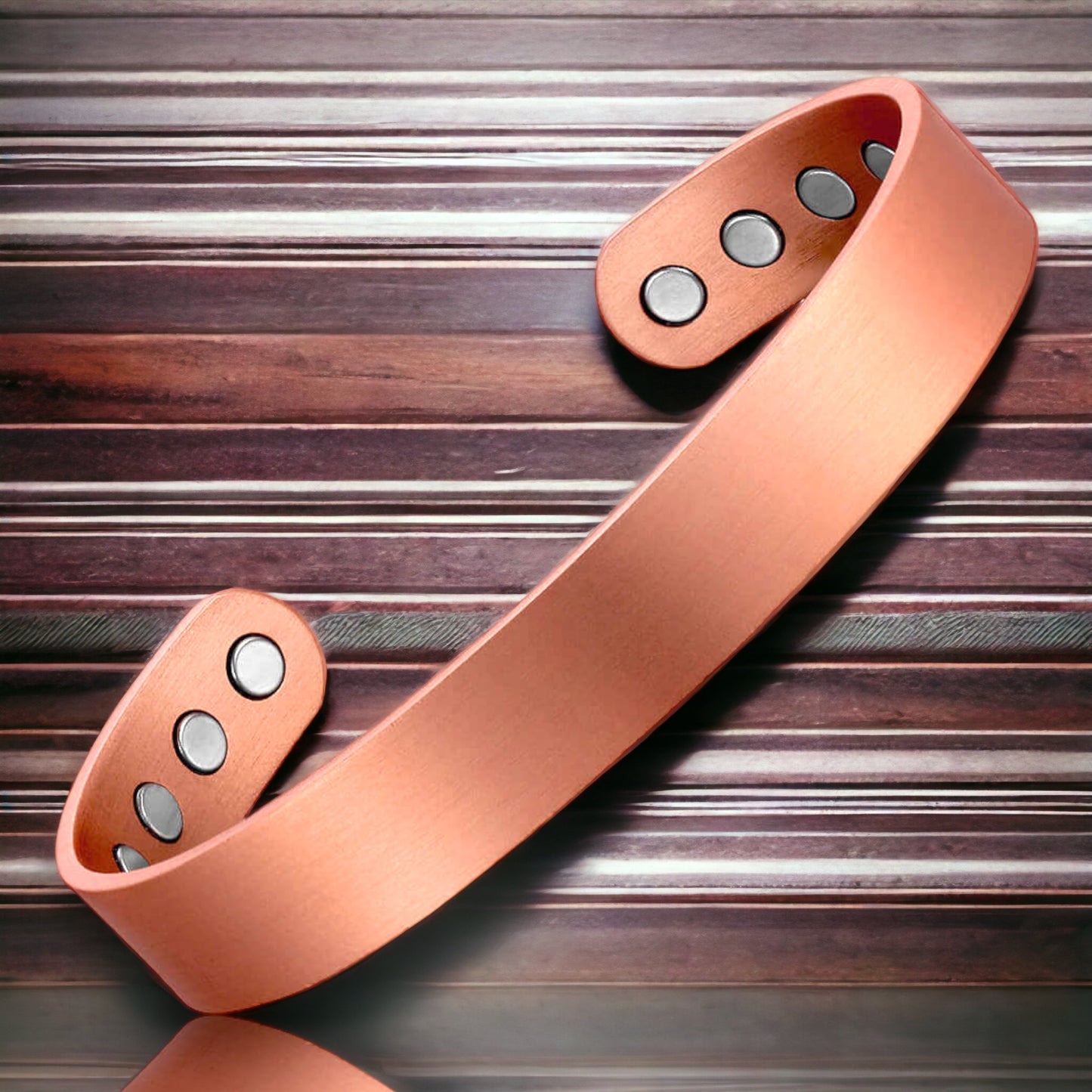 copper magnetic 8 magnet bracelet