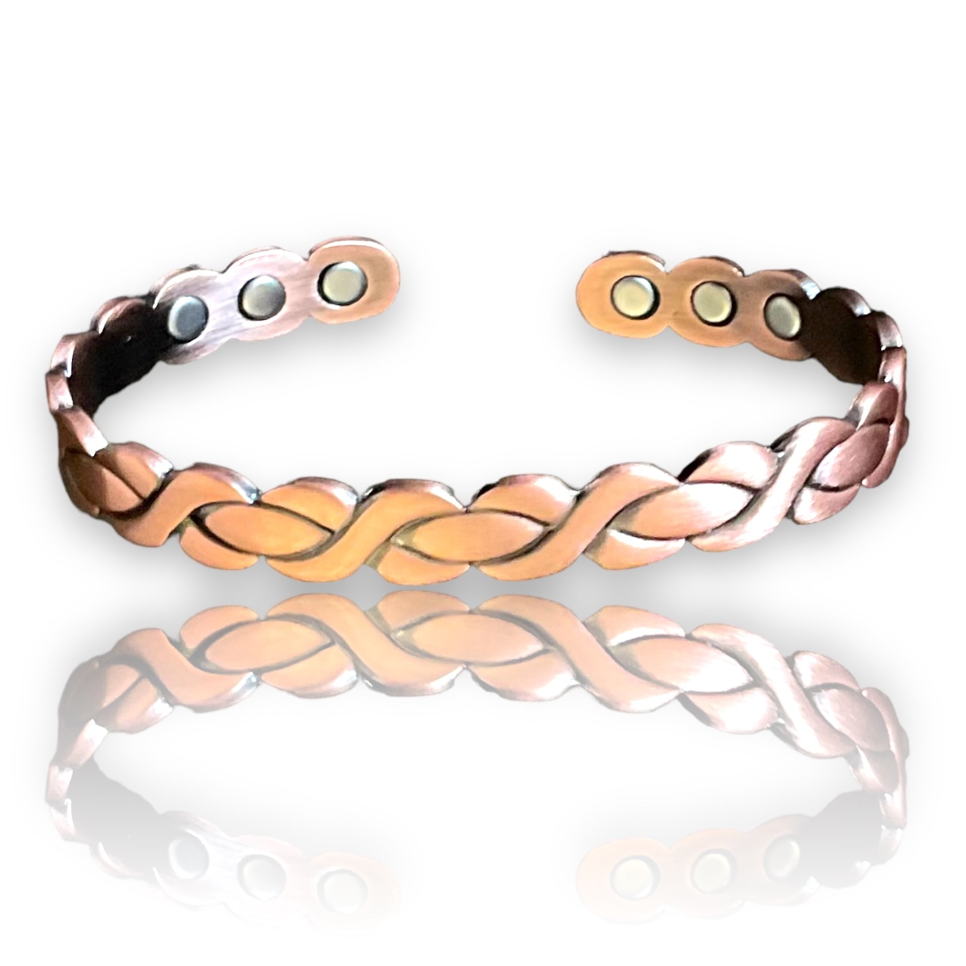 copper magnetic 6 magnet bracelet