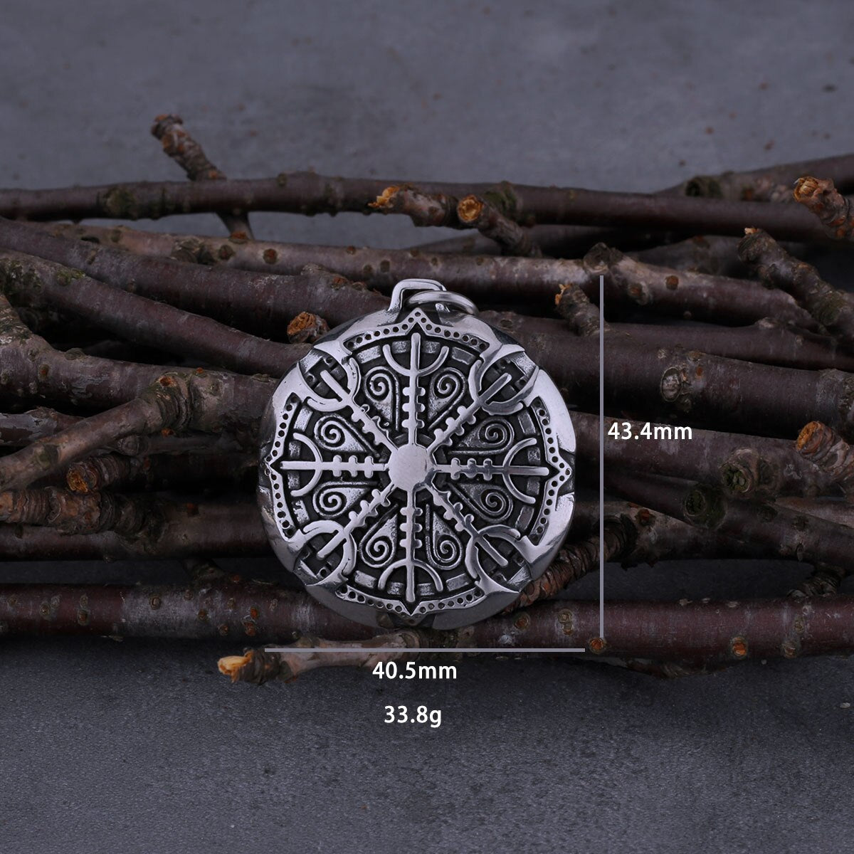viking calender pendant