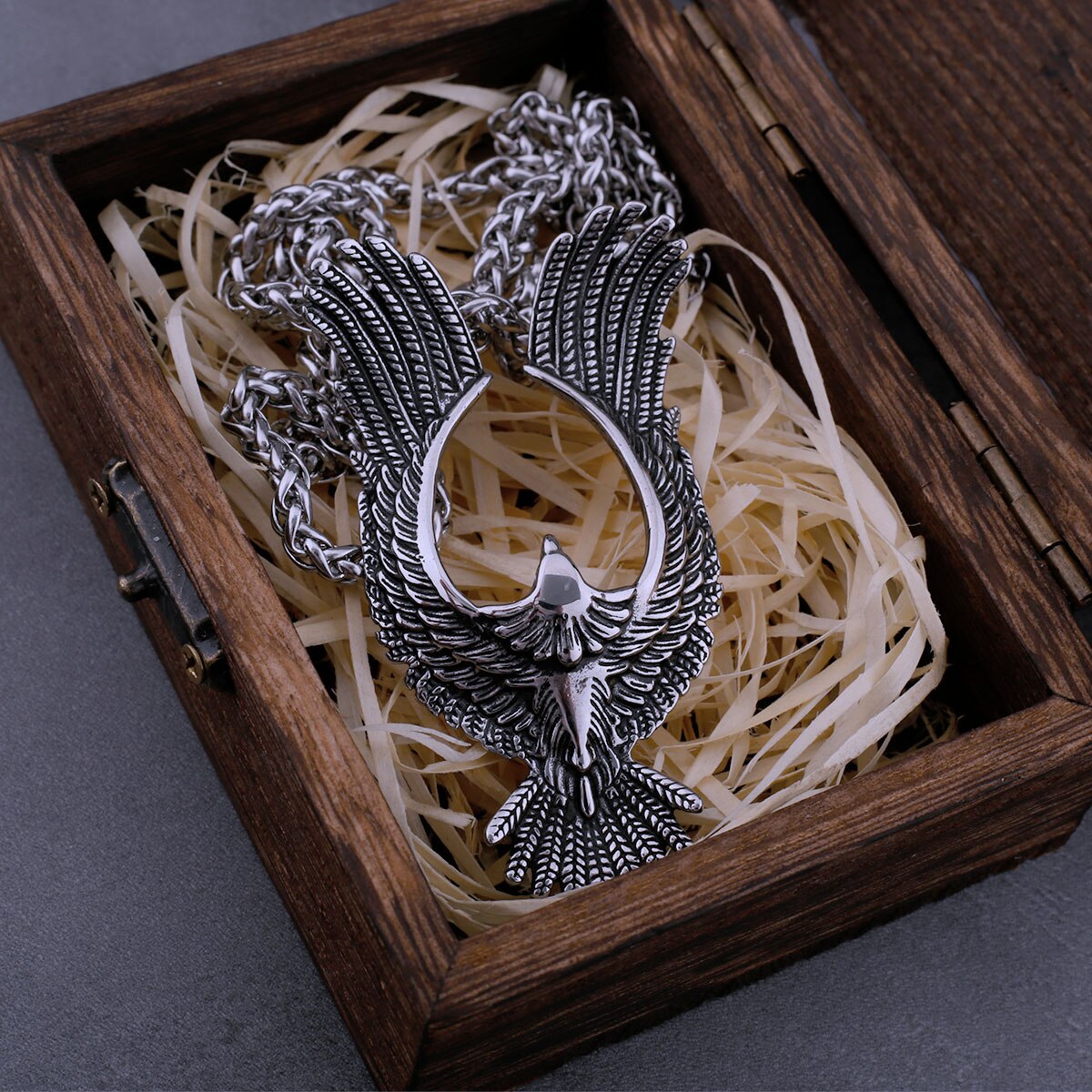 Viking eagle pendant