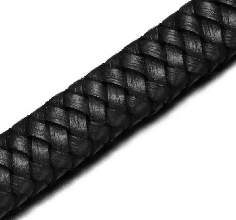 2050 Unisex Genuine Leather Band  ‘Motorbike’(12mm)