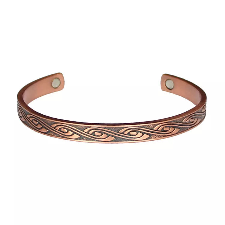 E01 100% Copper Magnetic Band  'Weave'