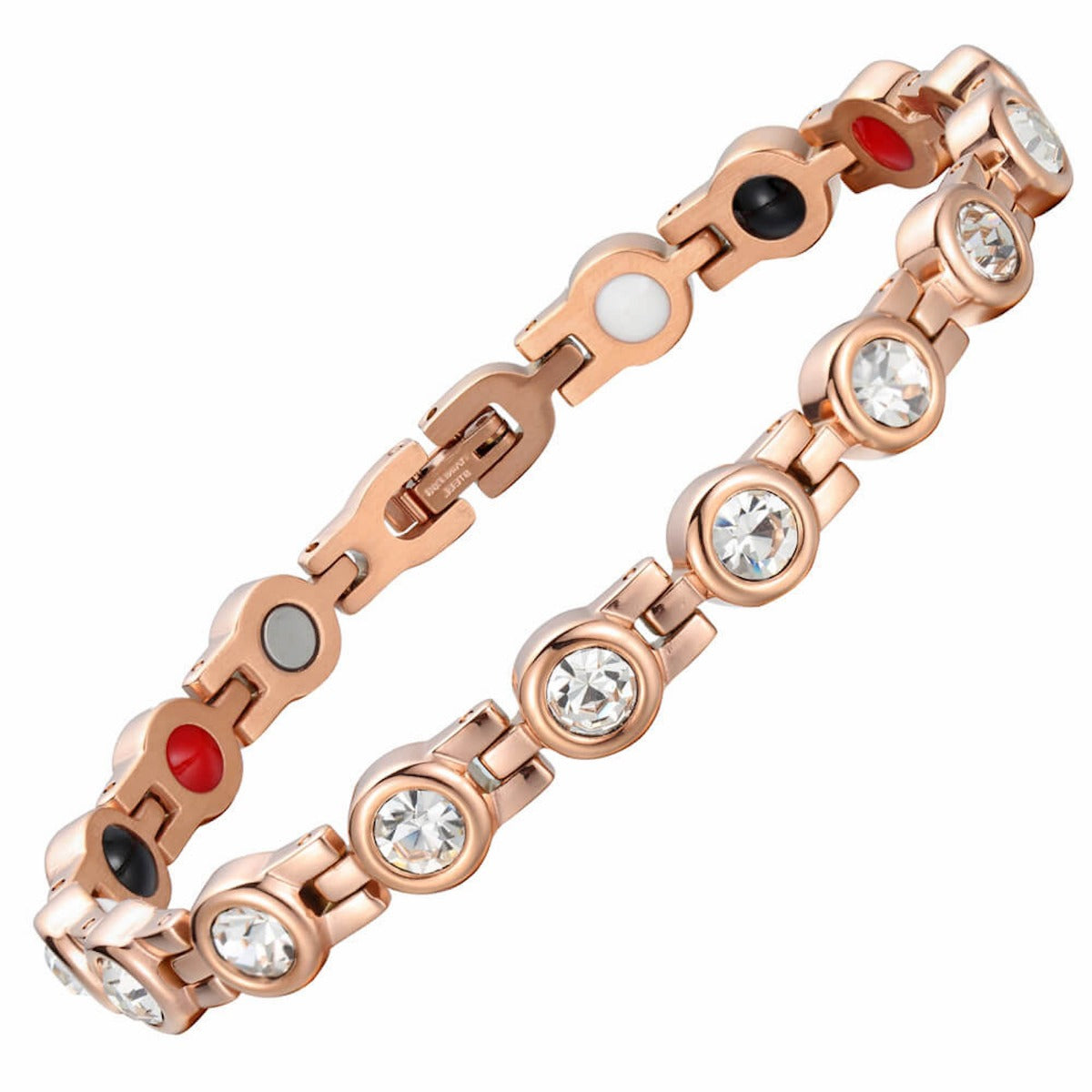 CLM015R Magnetic Bracelet Linked 5 elements 210X9MM