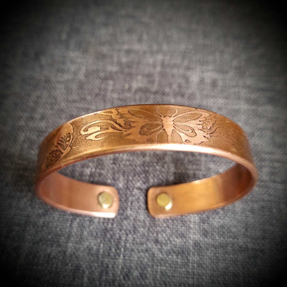 D06 100% Copper Magnetic Band  'Butterfly'