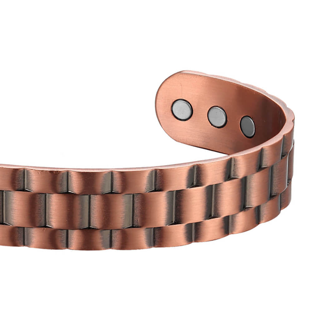 BC1 100% Pure Copper Magnetic Band / Ring Set