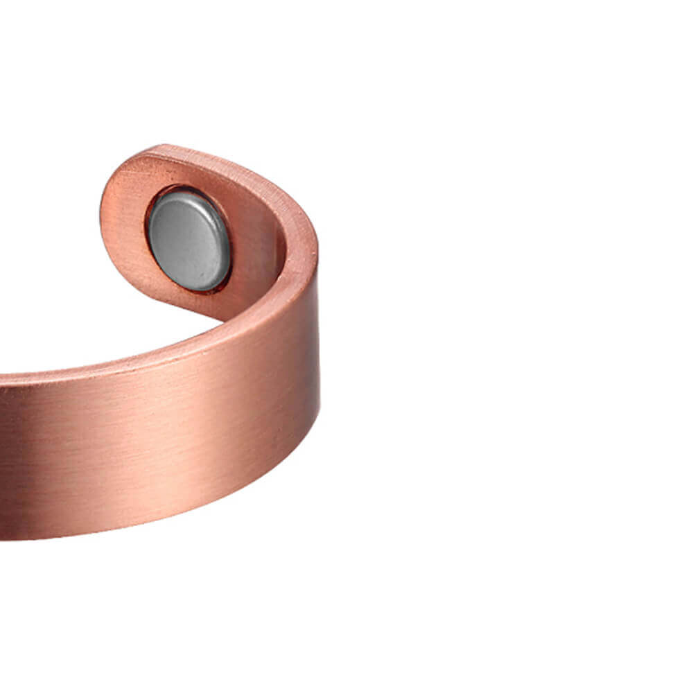 BC100 100% Pure Copper Magnetic Band / Ring Set