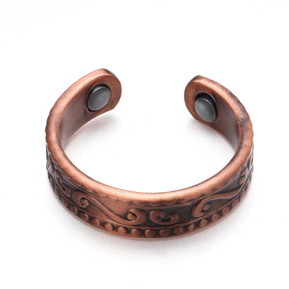 CR14 Copper Ring Scroll