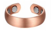 CR10 Copper Plain Ring-4 Magnets