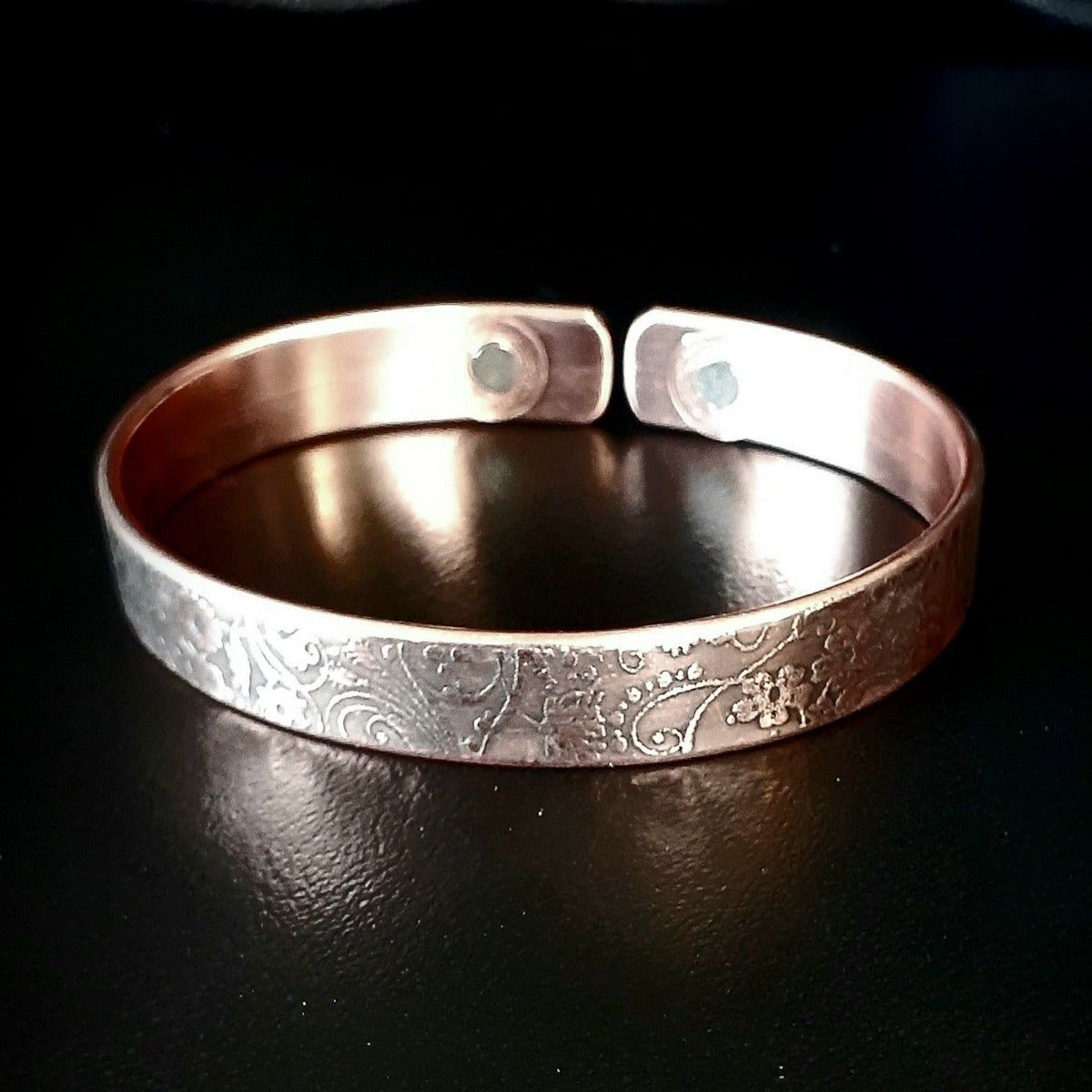 D16 100% Copper Magnetic Band 'Flower Garden'