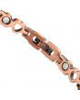 CLM37 100% Pure Copper Linked Magnetic Heart ANKLET / Bracelet