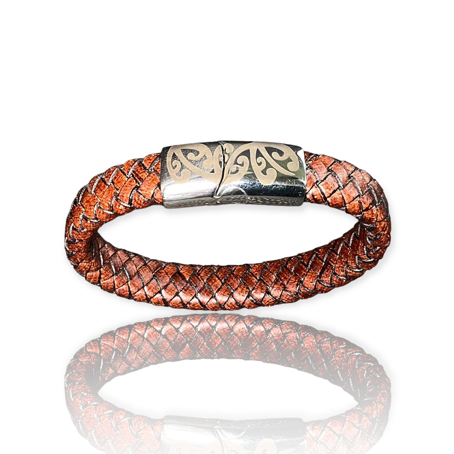 2029 Unisex genuine leather bracelet  ‘ Classic ’ (12mm)