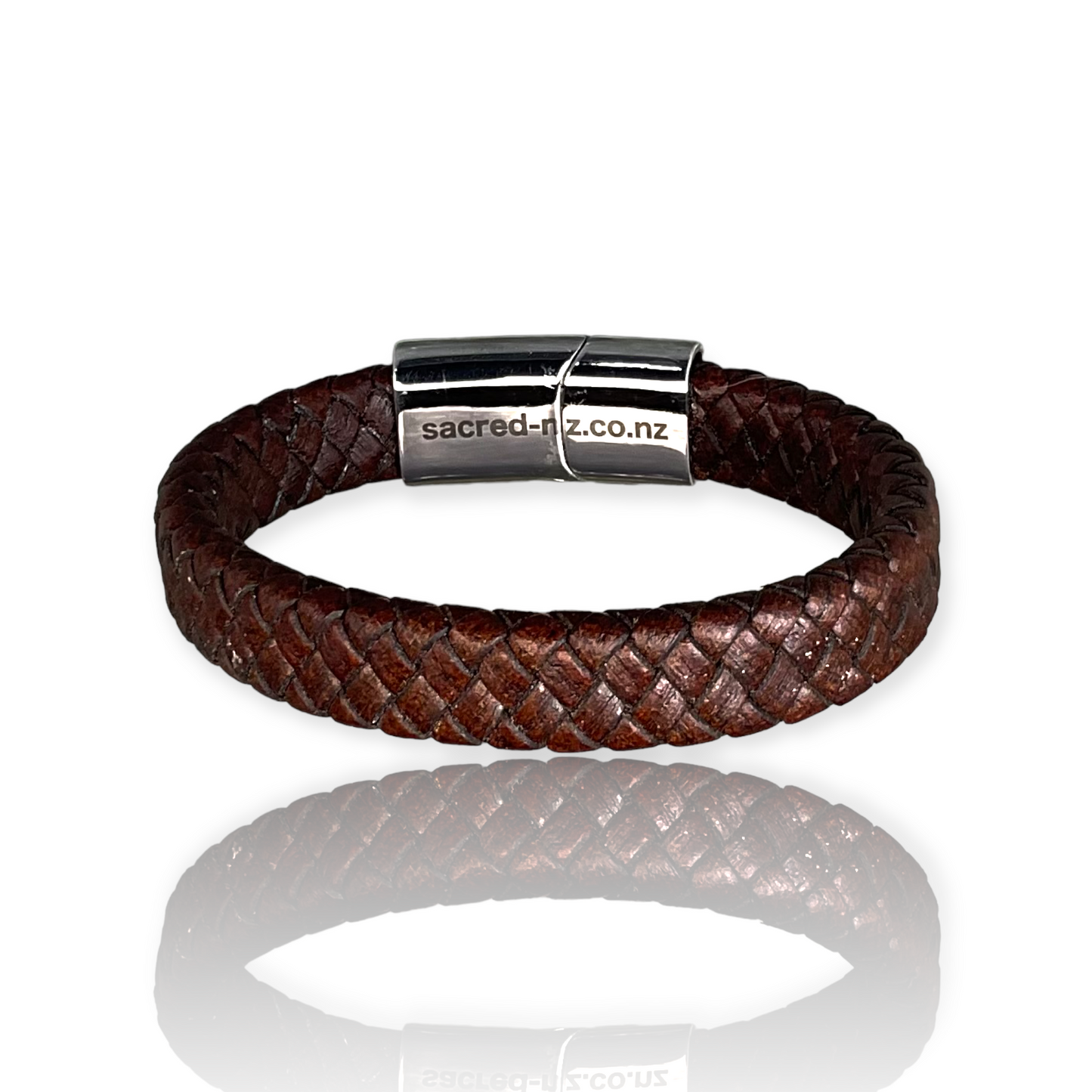 2029 Unisex genuine leather bracelet  ‘ Classic ’ (12mm)