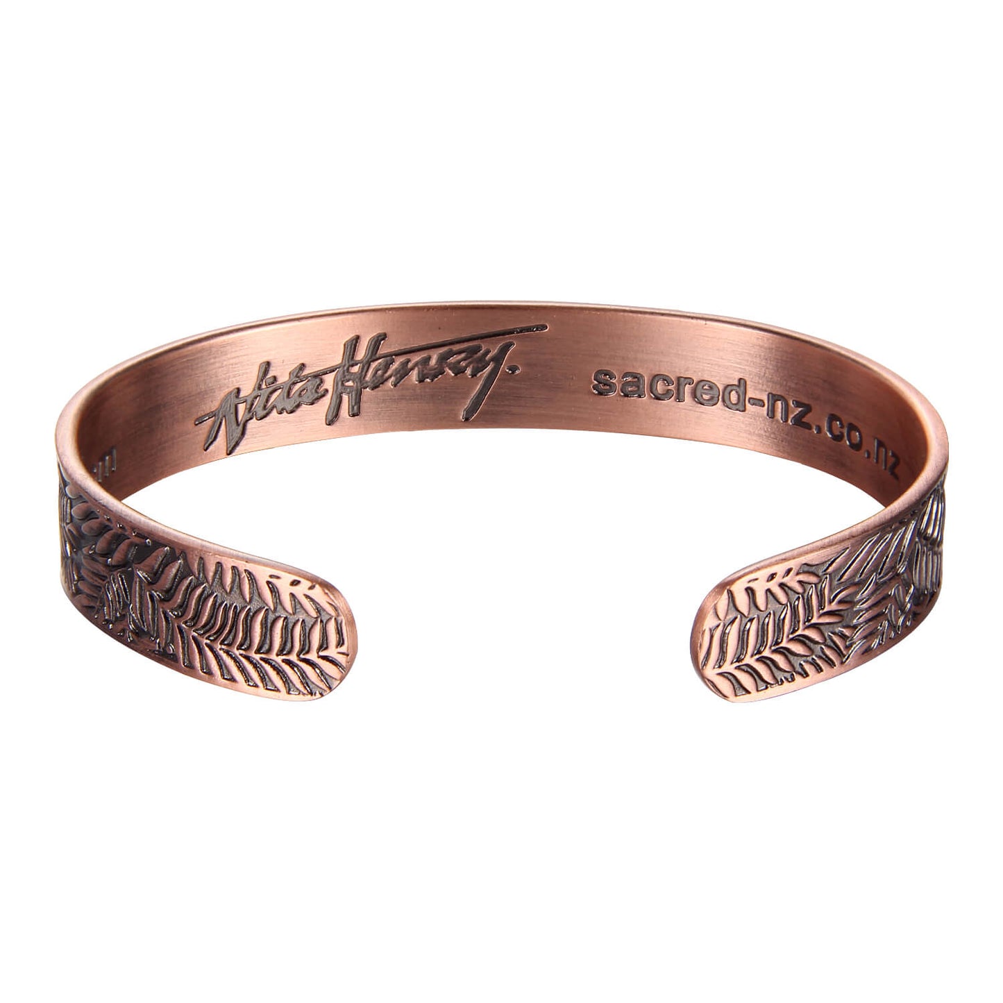 A5 100% Pure copper magnetic band ‘Fern’