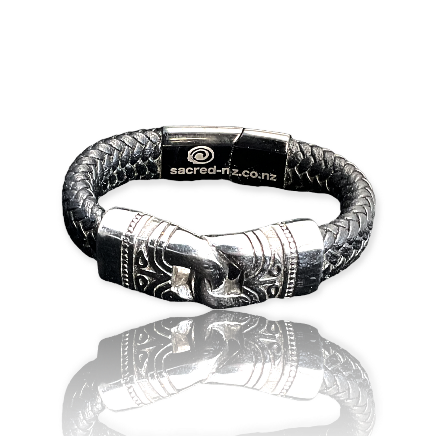 2102 NZ genuine leather unisex Band "Unity Twist"