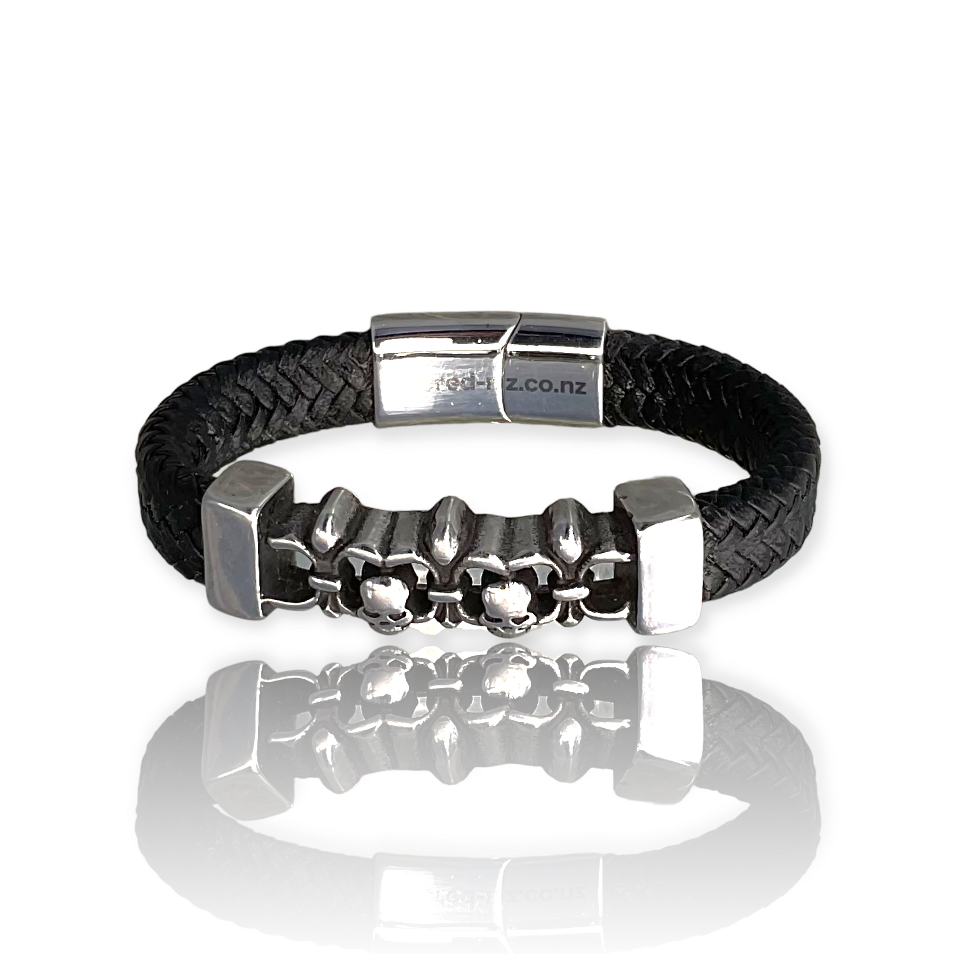 genuine leather unisex bracelets