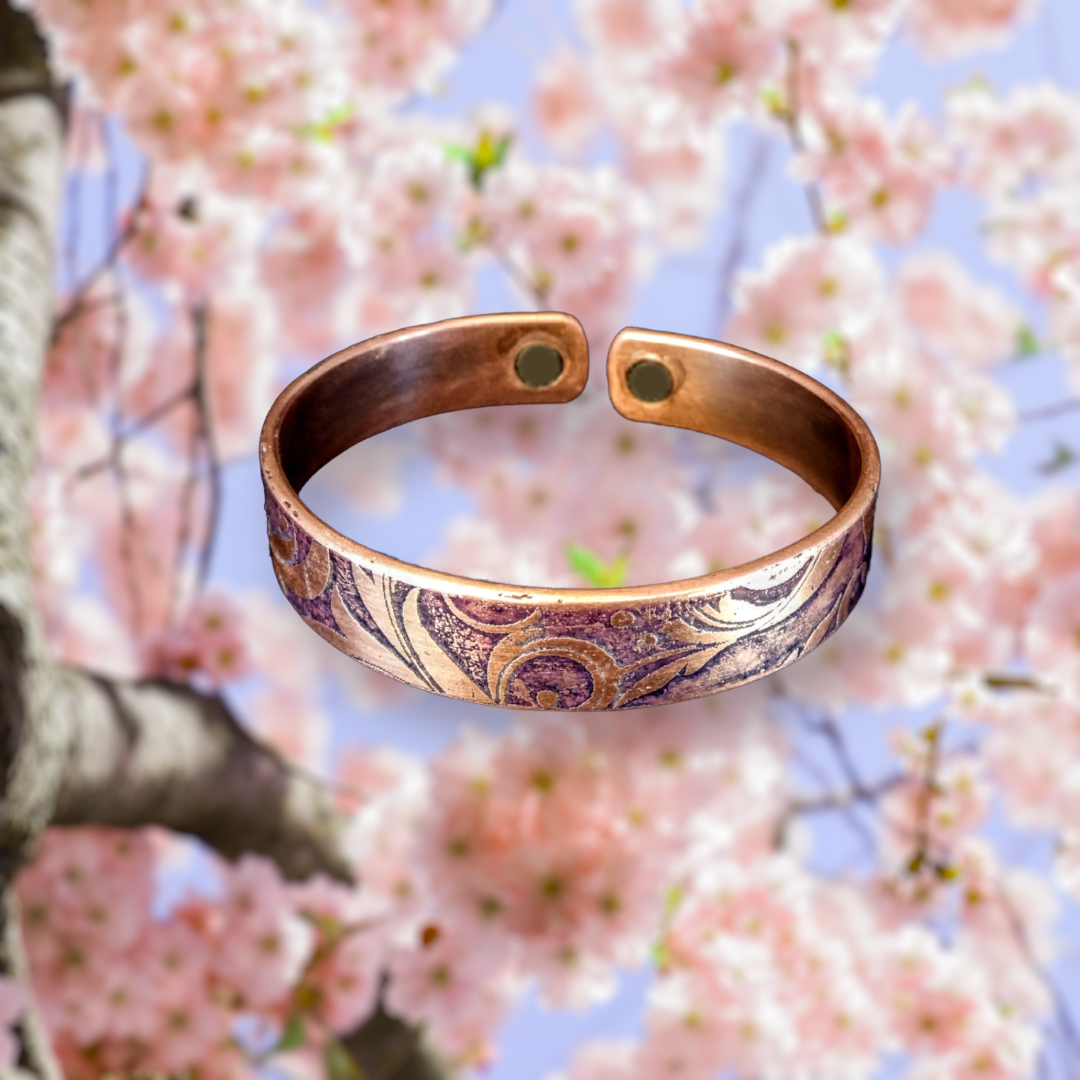 heather copper magnet bracelet