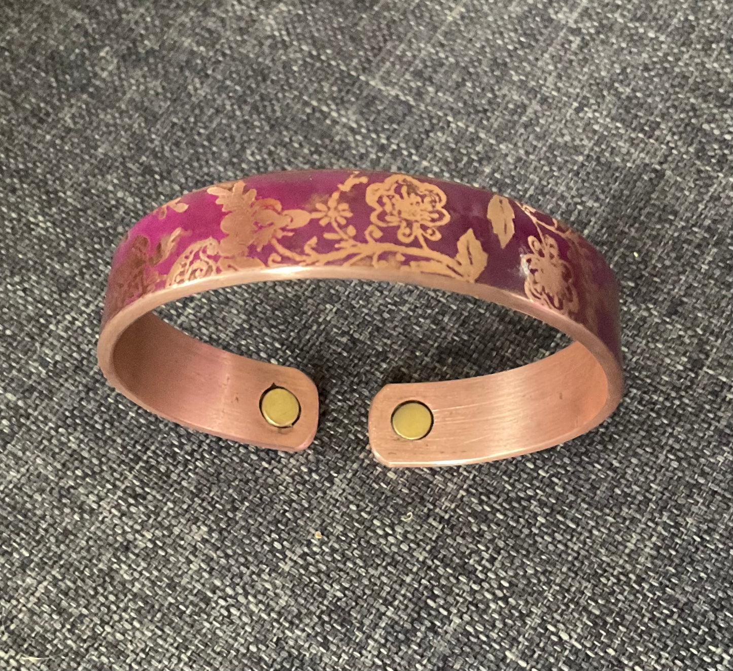 floral garden magnetic health bracelet