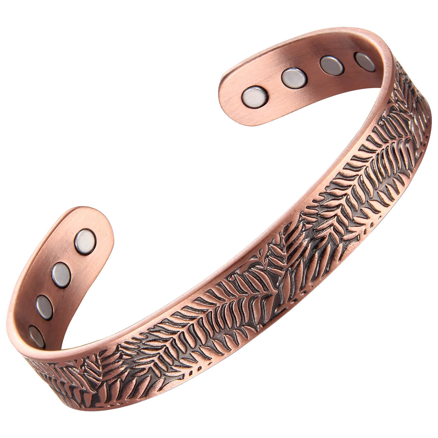 A5 100% Pure copper magnetic band ‘Fern’