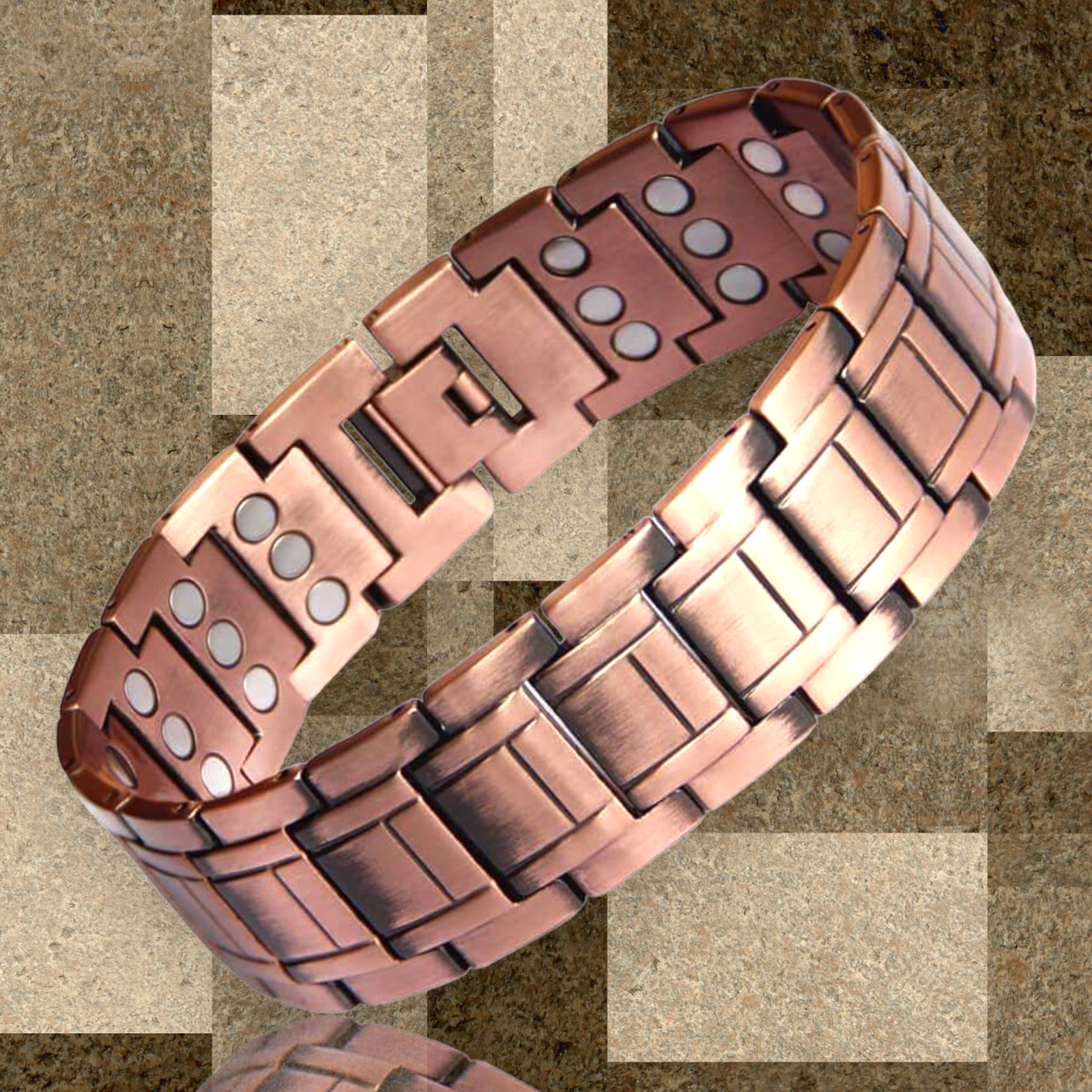 100% copper magnetic health bracelet