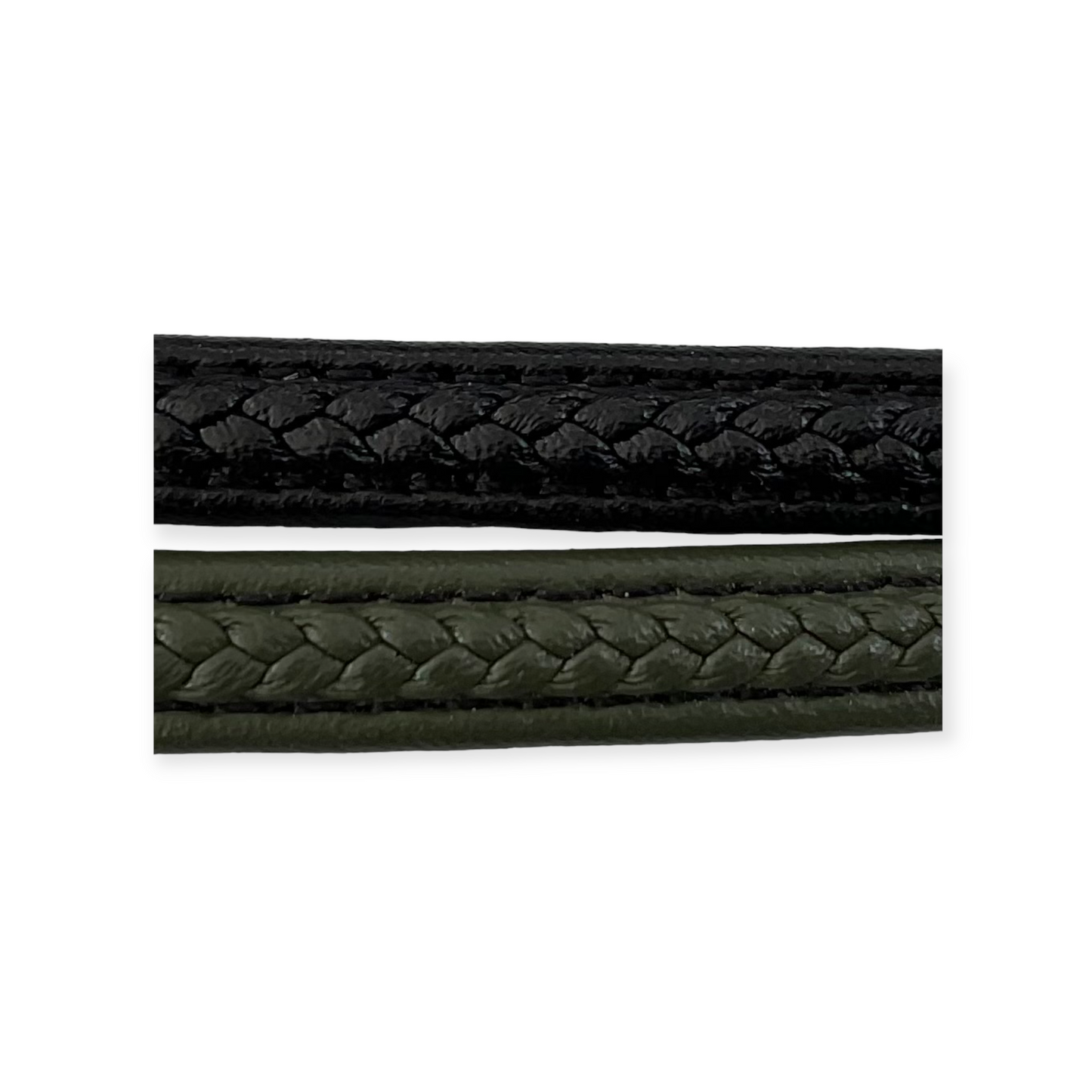 2122 Unisex Leather Band ‘Māori Weave’ (12mm)