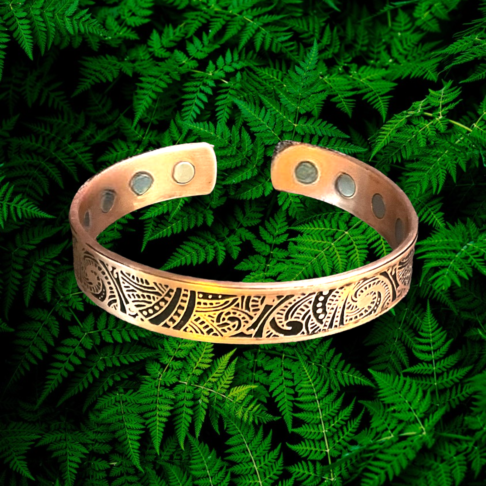 copper magnetic health band