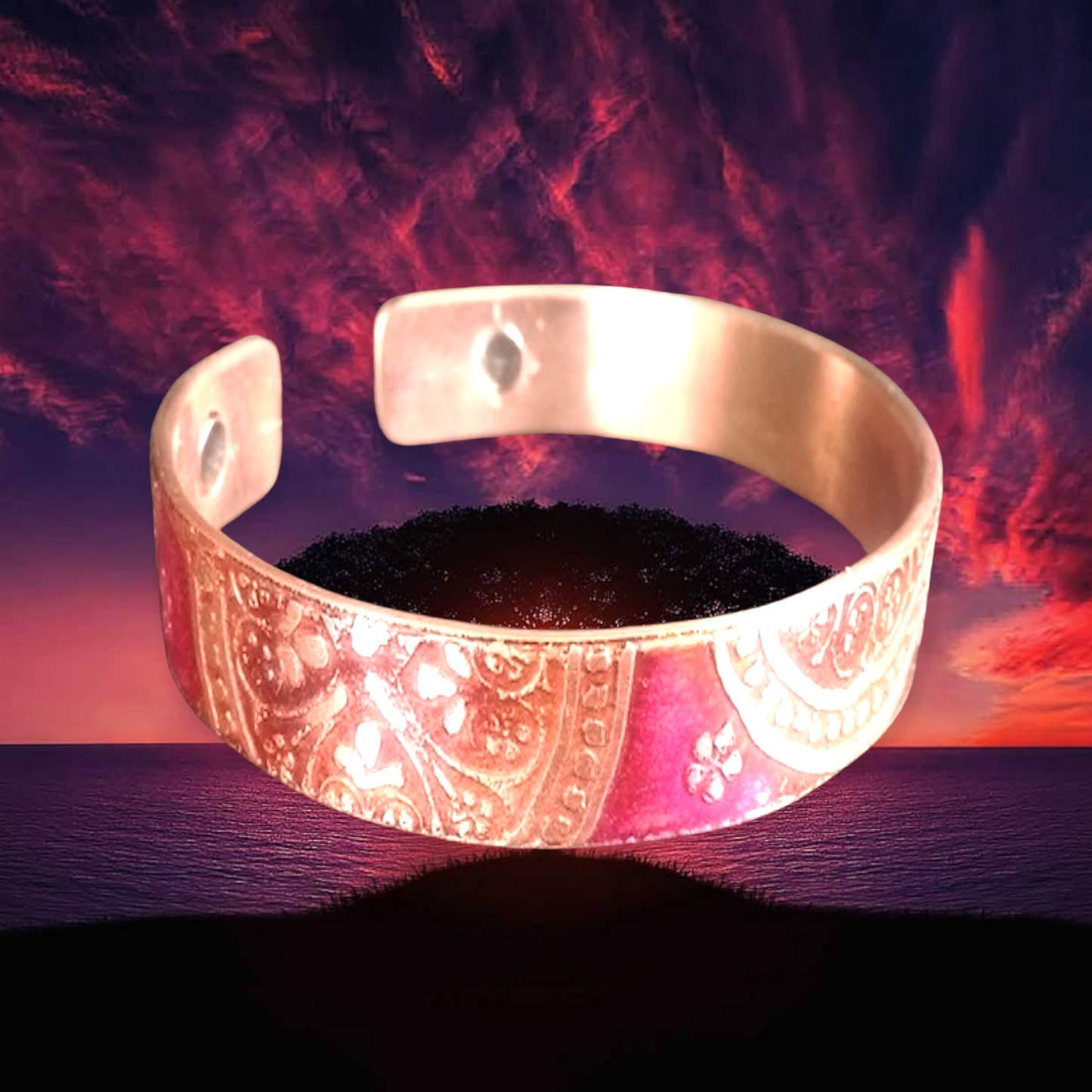 copper magnetic health band