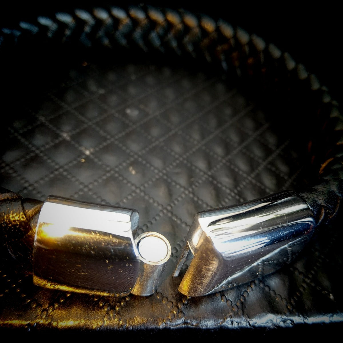 2051 Unisex Genuine Leather Band ‘NZ Koru Sparkle’ (12mm)