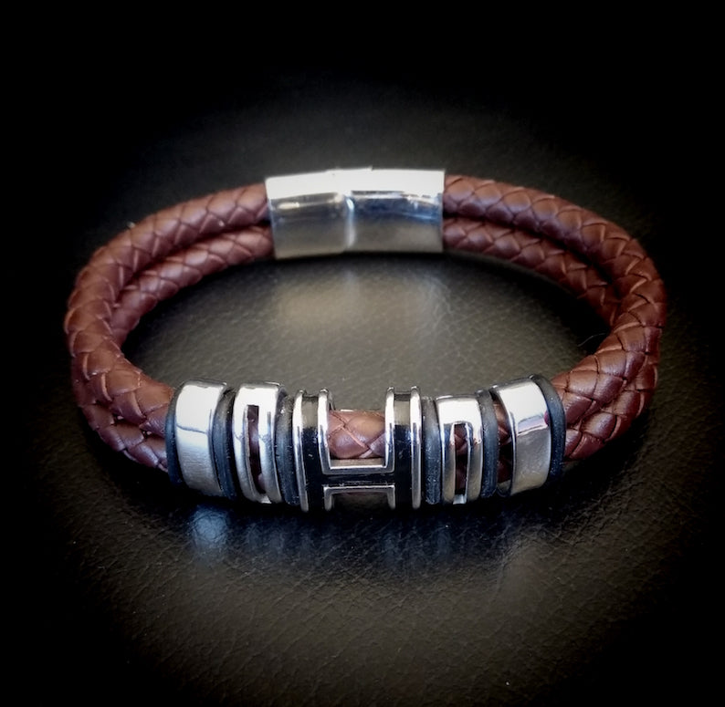 2016 Unisex GENUINE Leather Bracelet (12mm)