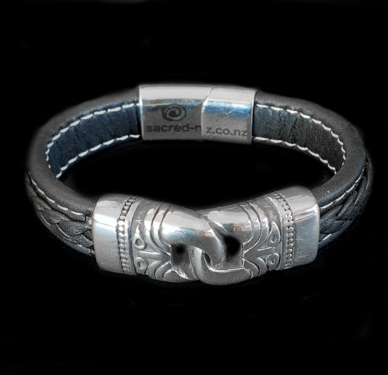 2102 NZ genuine leather unisex Band "Unity Twist"