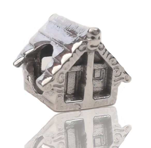 AA13 Sacred NZ 925 Sterling Silver Maori Marae Bead