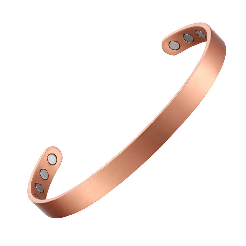 BC101-2 100% Pure Copper Magnetic Band / Ring Set '12 Magnets'