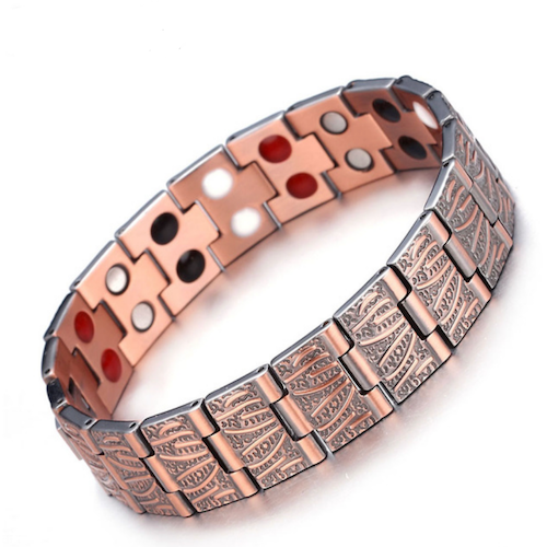 Twigs Magnets 5 Elements Copper Bracelet 220x15mm