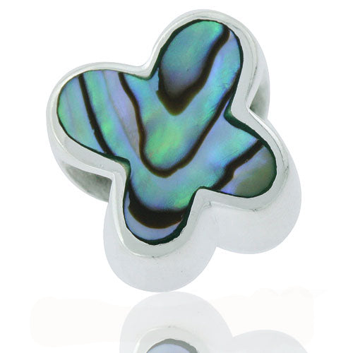 Sacred NZ 925 Sterling Silver Paua Bead