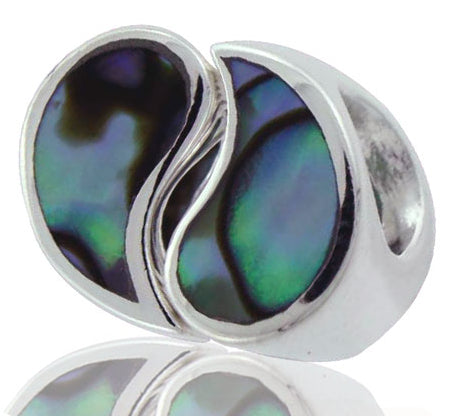 Sacred NZ 925 Sterling Silver Paua Bead