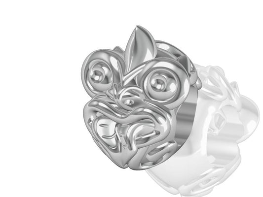 AA4 Sacred NZ 925 Sterling Silver Tiki Bead