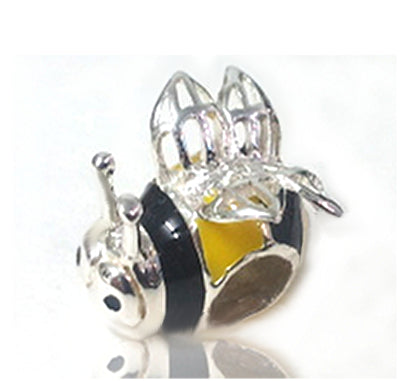AA19 Sacred NZ 925 Sterling Silver Buzzy Bee Bead