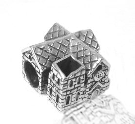 AA19 Christchurch Cathedral Sterling Silver Bead