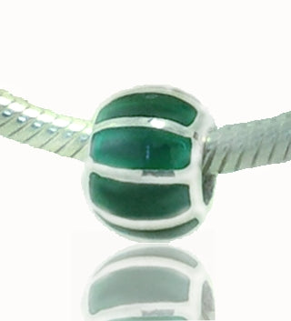 JB06-Sacred NZ 925 Sterling Silver Jade Lantern Bead