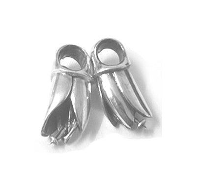 AA14 Sacred NZ 925 Sterling Silver Kowhai Bead-SALE