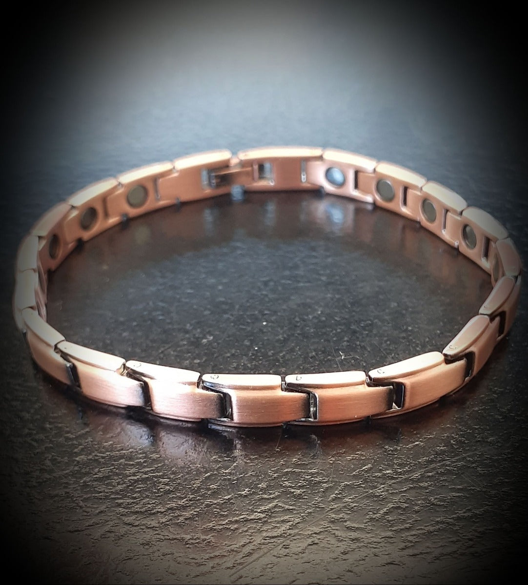 Copper on sale magnetic wristband